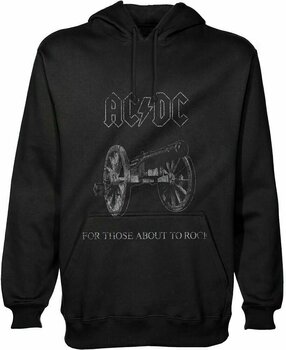 Hoodie AC/DC Hoodie About to Rock Schwarz M - 1