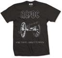 AC/DC About to Rock Black S Tričko