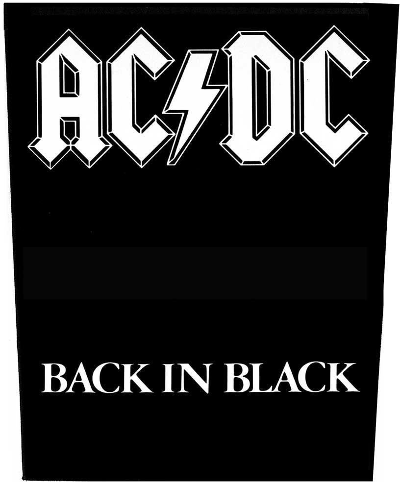 Laastari AC/DC Back in Black Laastari