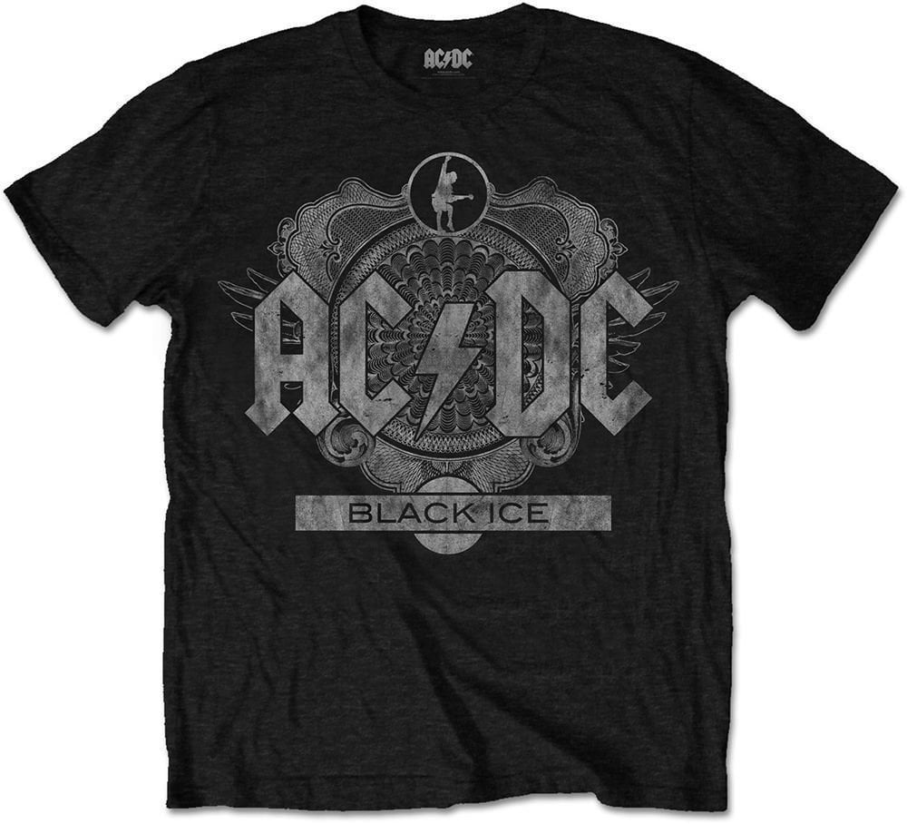 Maglietta AC/DC Maglietta Black Ice Unisex Black L