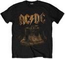 AC/DC Brass Bells Black XL Camiseta de manga corta
