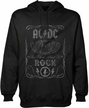 Majica AC/DC Majica Unisex Pullover Hoodie Cannon Swig Black XL - 1