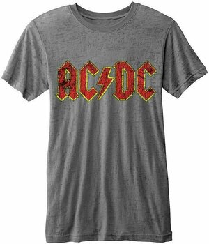 Tričko AC/DC Unisex Fashion Tee Logo (Burn Out) S - 1