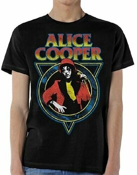 T-Shirt Alice Cooper T-Shirt Snake Skin Unisex Schwarz L - 1
