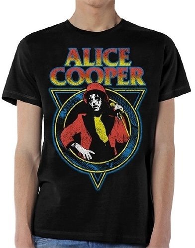 Tričko Alice Cooper Tričko Snake Skin Unisex Black XL