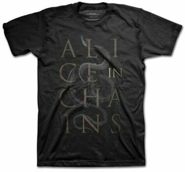 T-Shirt Alice in Chains T-Shirt Snakes Black M - 1