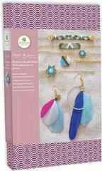 Materijal Sycomore Jewelry Making Kit - Japanese Beads and Feathers Jewelry DIY Set