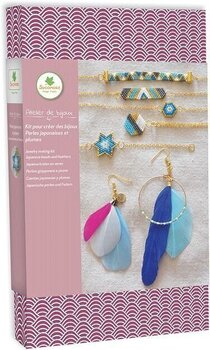 Materijal Sycomore Jewelry Making Kit - Japanese Beads and Feathers Jewelry DIY Set - 1