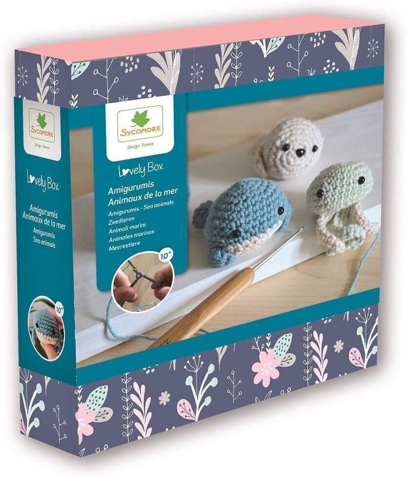 Set all'uncinetto
 Sycomore Lovely Box Amiguramis Set all'uncinetto Sea Animals