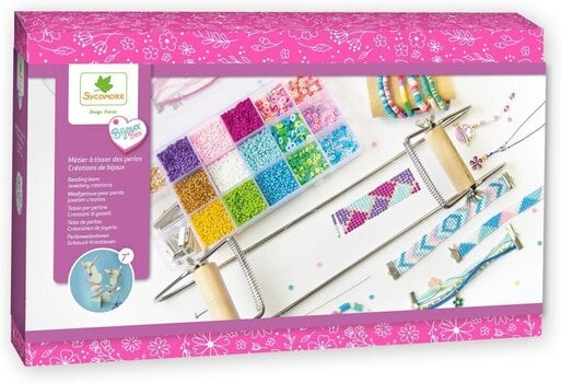 Material Sycomore Bijoux Box Beading Loom Jewellery Creations Jewelry DIY Set - 1