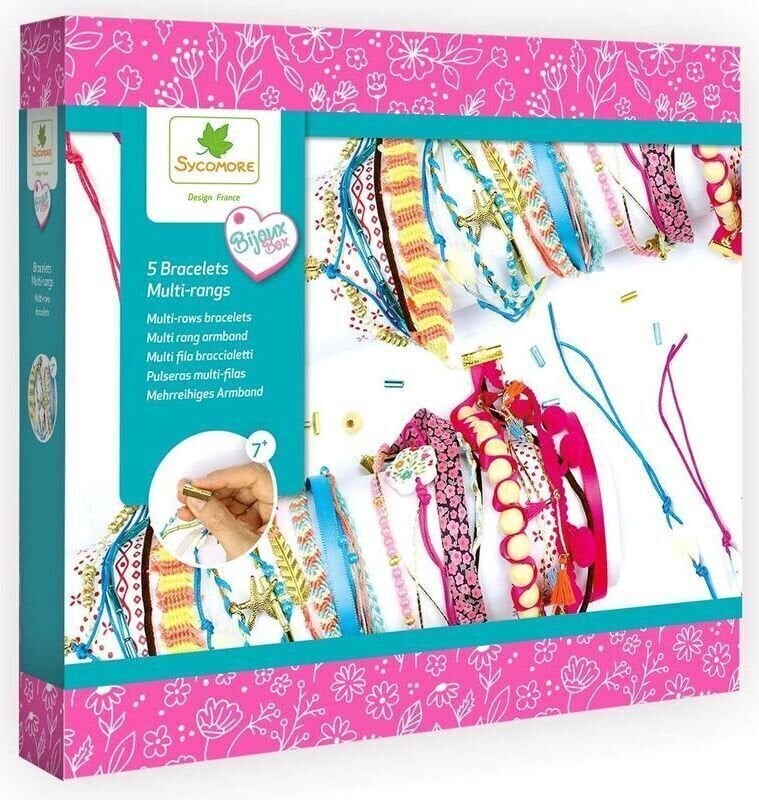 Materijal Sycomore Bijoux Box Multi-rows Bracelets 2 Jewelry DIY Set