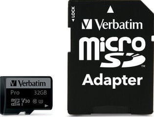 Memorijska kartica Verbatim PRO UHS-I U3 Micro SDHC 32 GB Memorijska kartica