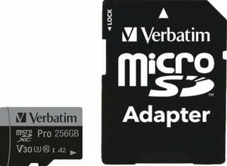 Memorijska kartica Verbatim PRO UHS-3 Micro SDXC 256 GB Memorijska kartica