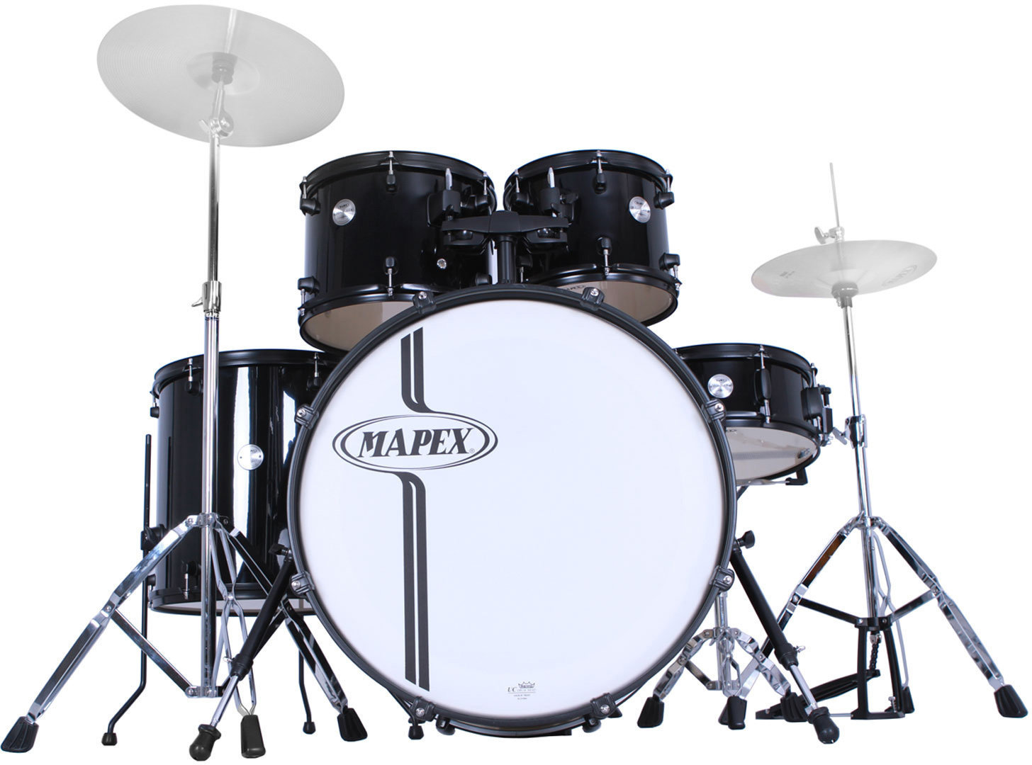 Akustik-Drumset Mapex Voyager VR5044 Dark Black