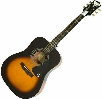 Guitarra dreadnought Epiphone PRO-1 Vintage Sunburst - 1