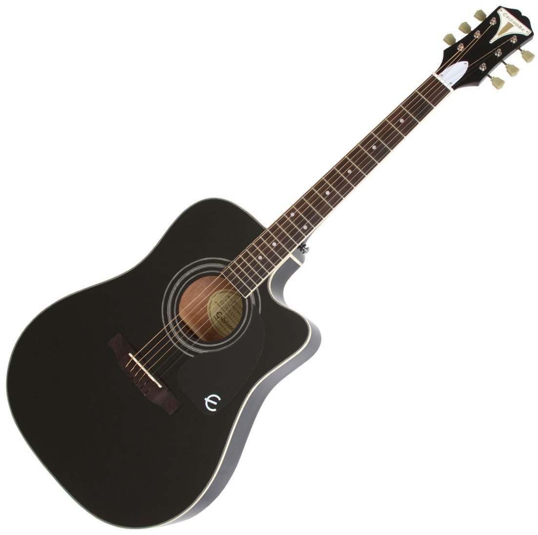 Dreadnought elektro-akoestische gitaar Epiphone PRO-1 Ultra Acoustic Electric Ebony