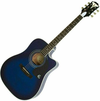 electro-acoustic guitar Epiphone PRO-1 Ultra Acoustic Electric Blueburst - 1