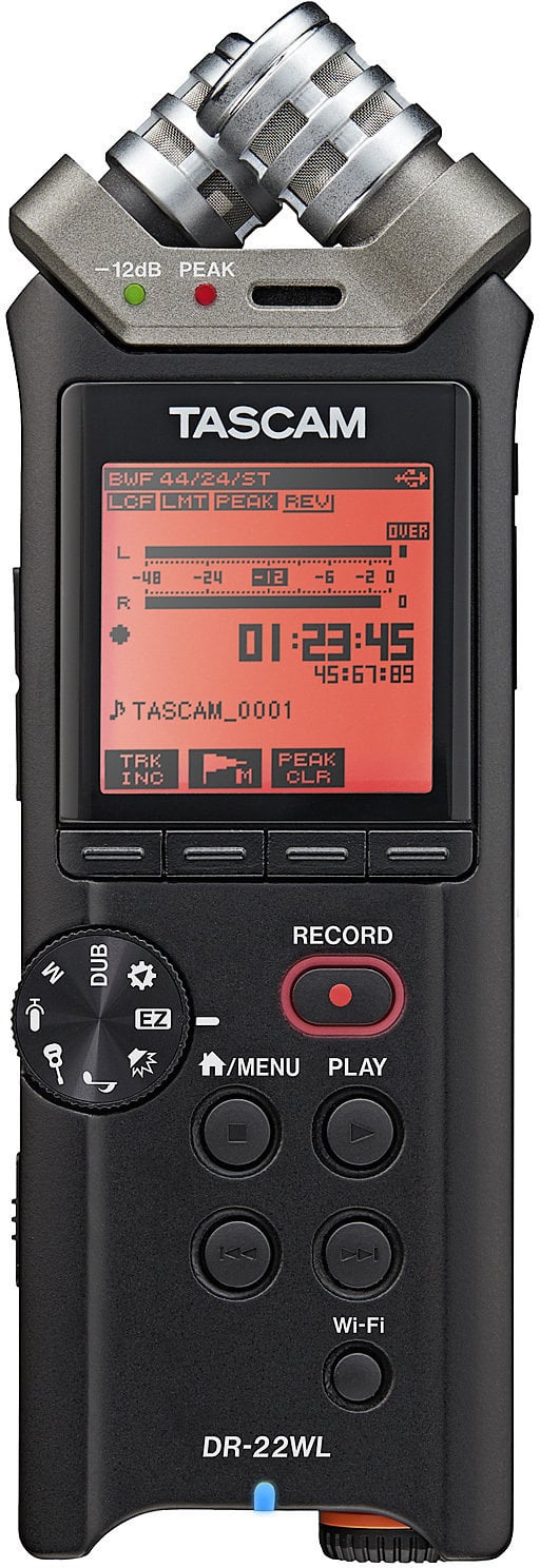 Recorder portabil Tascam DR-22WL Negru