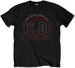 T-shirt AC/DC Hard As Rock Black L T-shirt