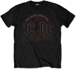 Skjorta AC/DC Unisex Hard As Rock Black