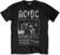 Majica AC/DC Majica Highway to Hell World Tour 1979/1985 Unisex Black L