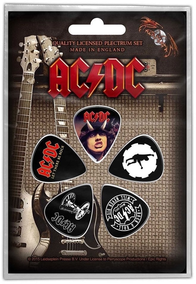 Plettro AC/DC Plectrum Highway / For Those / Let There Plettro