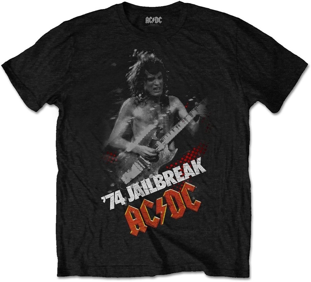T-shirt AC/DC T-shirt Jailbreak Sort L