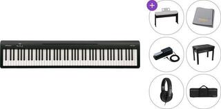 Piano digital de palco Roland FP-10 Premium SET Piano digital de palco Black