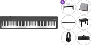 Digitralni koncertni pianino Roland FP 30X Premium SET Digitralni koncertni pianino Black