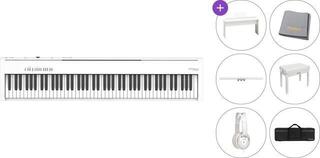 Digitralni koncertni pianino Roland FP 30X Premium SET Digitralni koncertni pianino White