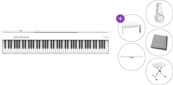 Дигитално Stage пиано Roland FP 30X Standard SET Дигитално Stage пиано White - 1