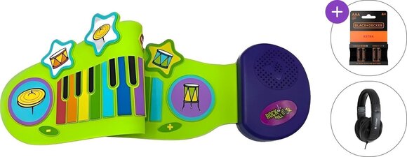 Детски синтезатор Mukikim Rock and Roll It - Jr Piano Drum Duo Standard SET Детски синтезатор - 1