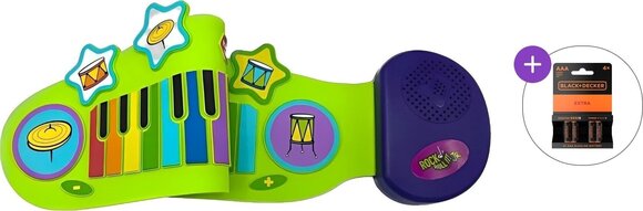 Детски синтезатор Mukikim Rock and Roll It - Jr Piano Drum Duo Basic SET Детски синтезатор - 1