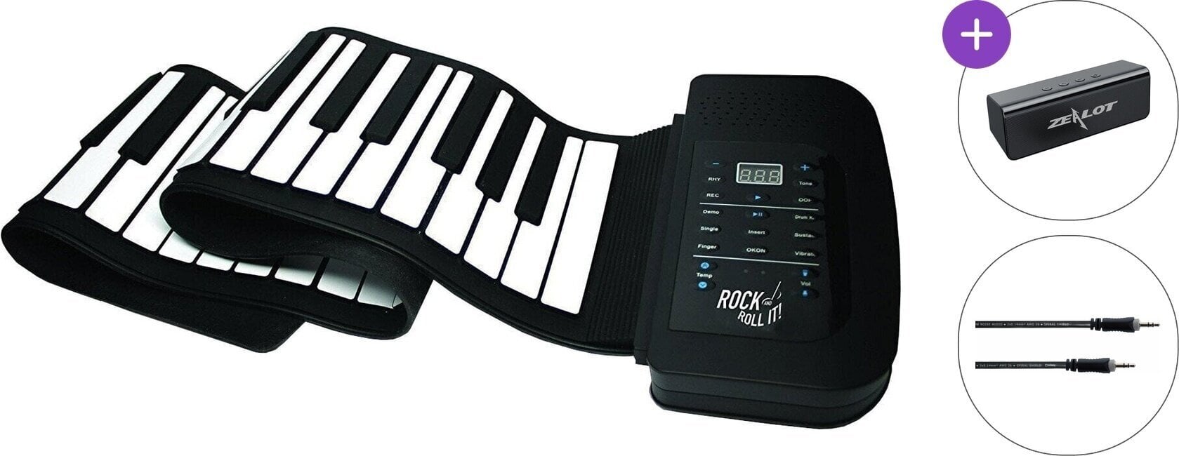 Klaviatūra vaikams Mukikim Rock and Roll It - STUDIO Piano Premium SET Klaviatūra vaikams
