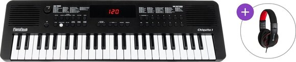 Dječje klavijature/ dječji sintesajzer Pianonova Chiquito 1 Basic SET Dječje klavijature/ dječji sintesajzer Black - 1