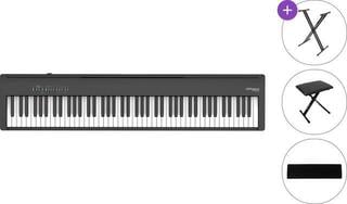 Digitālās skatuves klavieres Roland FP 30X Black Basic SET Digitālās skatuves klavieres Black