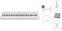 Digitalt scenepiano Roland FP-40 White Standard SET Digitalt scenepiano White
