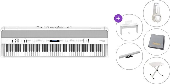 Piano de escenario digital Roland FP 90X White Standard SET Piano de escenario digital White - 1