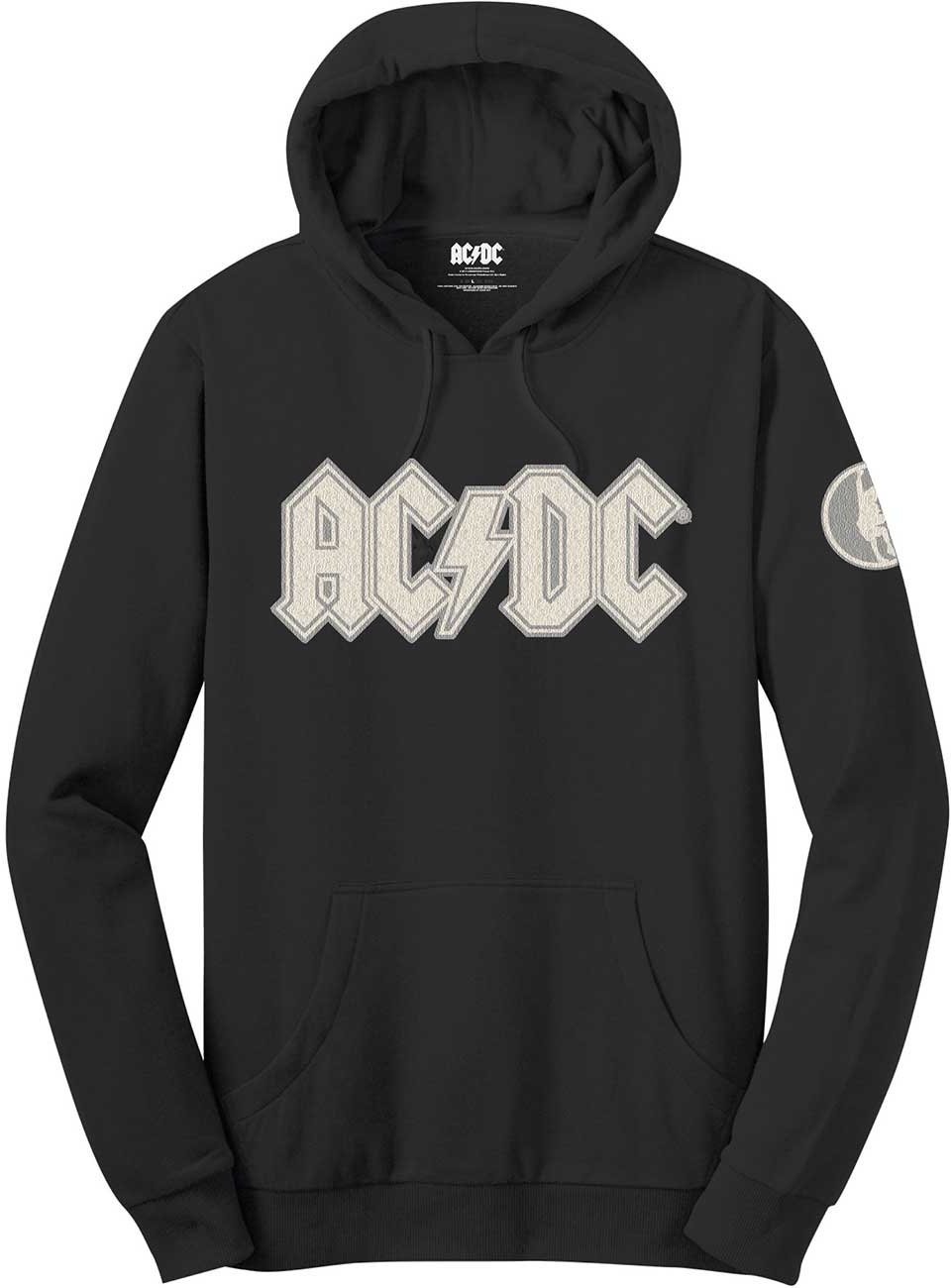 Pulóver AC/DC Pulóver Logo & Angus Fekete L