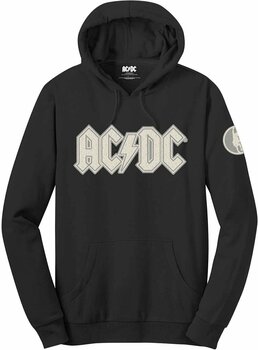 Hættetrøje AC/DC Hættetrøje Logo & Angus Sort S - 1