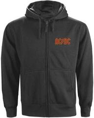 Hoodie AC/DC Hoodie Logo Charcoal 2XL