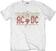 Skjorte AC/DC Skjorte Oz Rock White S