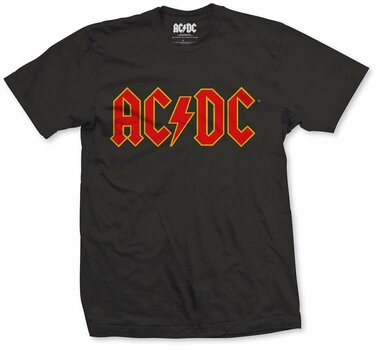 Skjorte AC/DC Skjorte Logo Sort 11 - 12 Y - 1