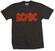 Camiseta de manga corta AC/DC Camiseta de manga corta Logo Negro 11 - 12 Y
