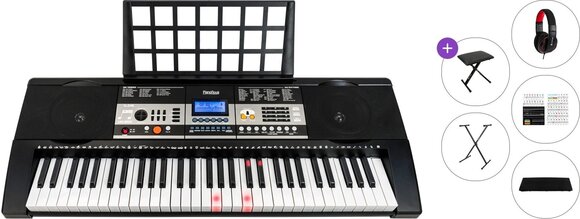 Keyboard med berøringsrespons Pianonova Iluminado 6 Premium SET Keyboard med berøringsrespons - 1