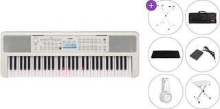 Keyboard with Touch Response Yamaha EZ-310 Premium SET Keyboard with Touch Response White