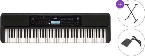 Keyboard z dinamiko Yamaha PSR-EW320 Basic SET Keyboard z dinamiko Black - 1