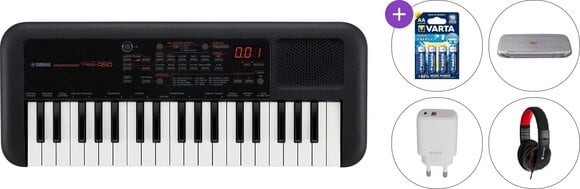 Синтезатор с динамика Yamaha PSS-A50 Premium SET Синтезатор с динамика Black - 1