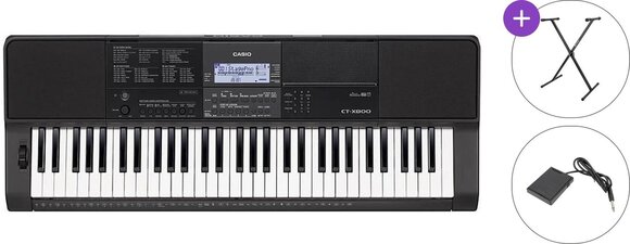 Keyboard med berøringsrespons Casio CT X800 Basic SET Keyboard med berøringsrespons - 1