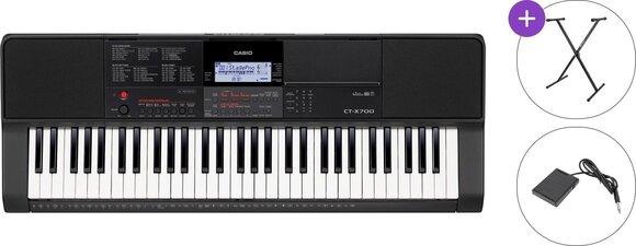Keyboard med berøringsrespons Casio CT-X700 Basic SET Keyboard med berøringsrespons - 1